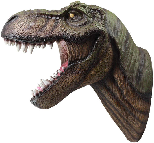 T Rex Wall Mounted Head Statue - oddgifts.com