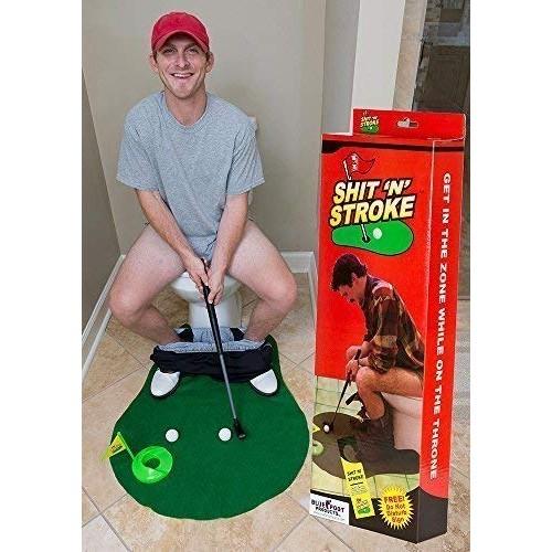 Bathroom Golf Putting Green Set