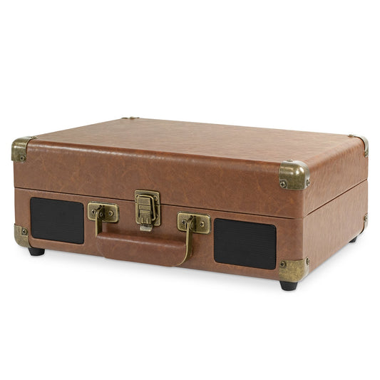Vintage Bluetooth Suitcase Turntable - oddgifts.com