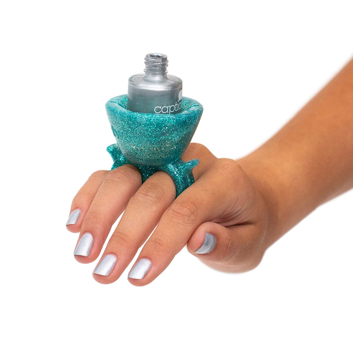This Genius New Nail Polish Holder Makes Painting Your Nails SO Much Easier