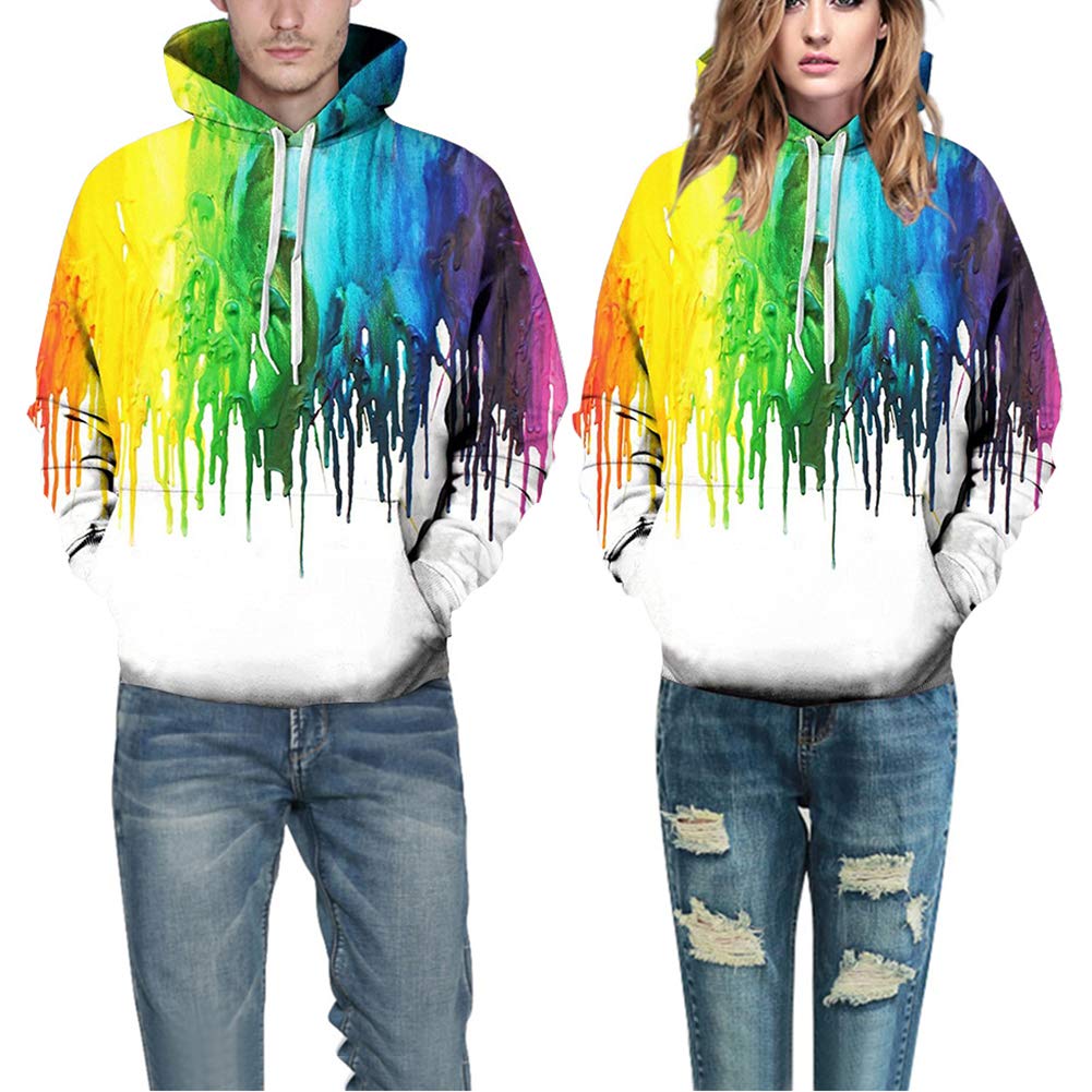 Wet Paint Graphic Hoodie - oddgifts.com