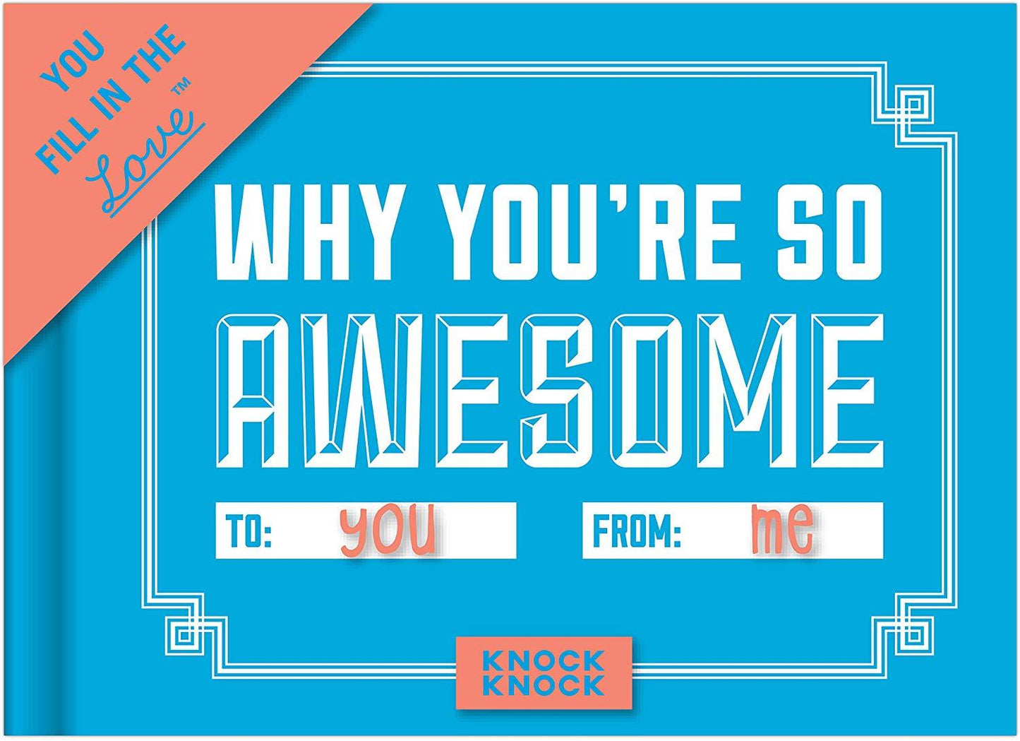 Why You're So Awesome Love Book - oddgifts.com