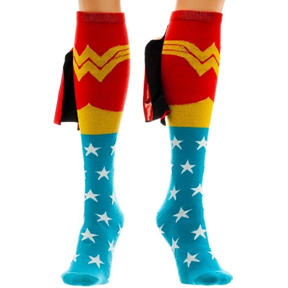 Wonder Woman Knee High Socks - oddgifts.com