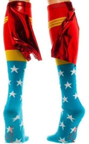 Wonder Woman Knee High Socks - oddgifts.com