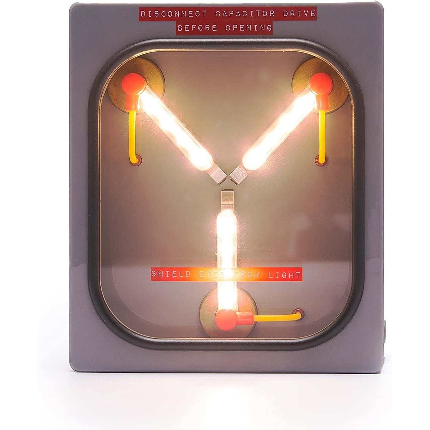 Back to the Future Flux Capacitor replica mood light.