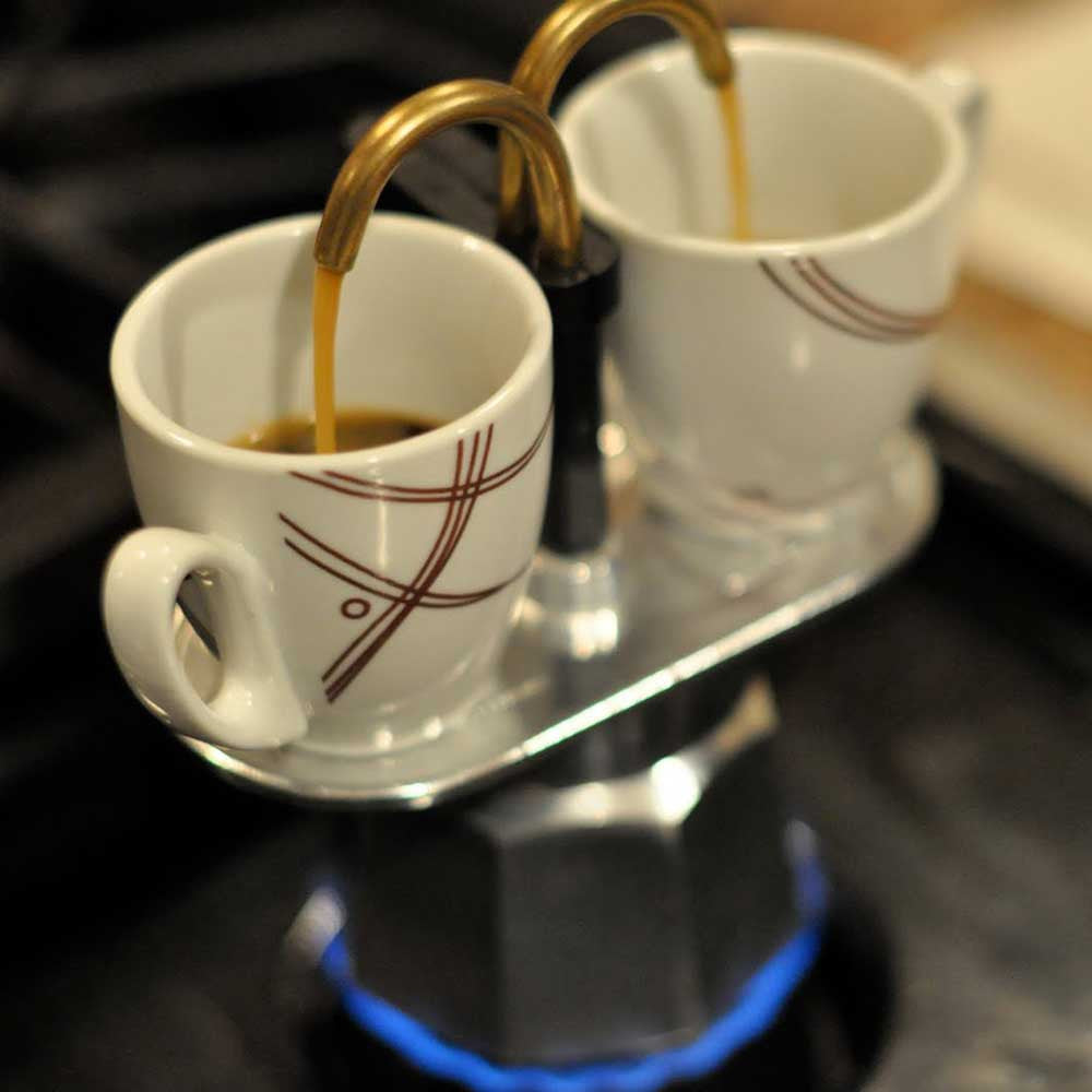 Mini Espresso Maker For Two - OddGifts.com