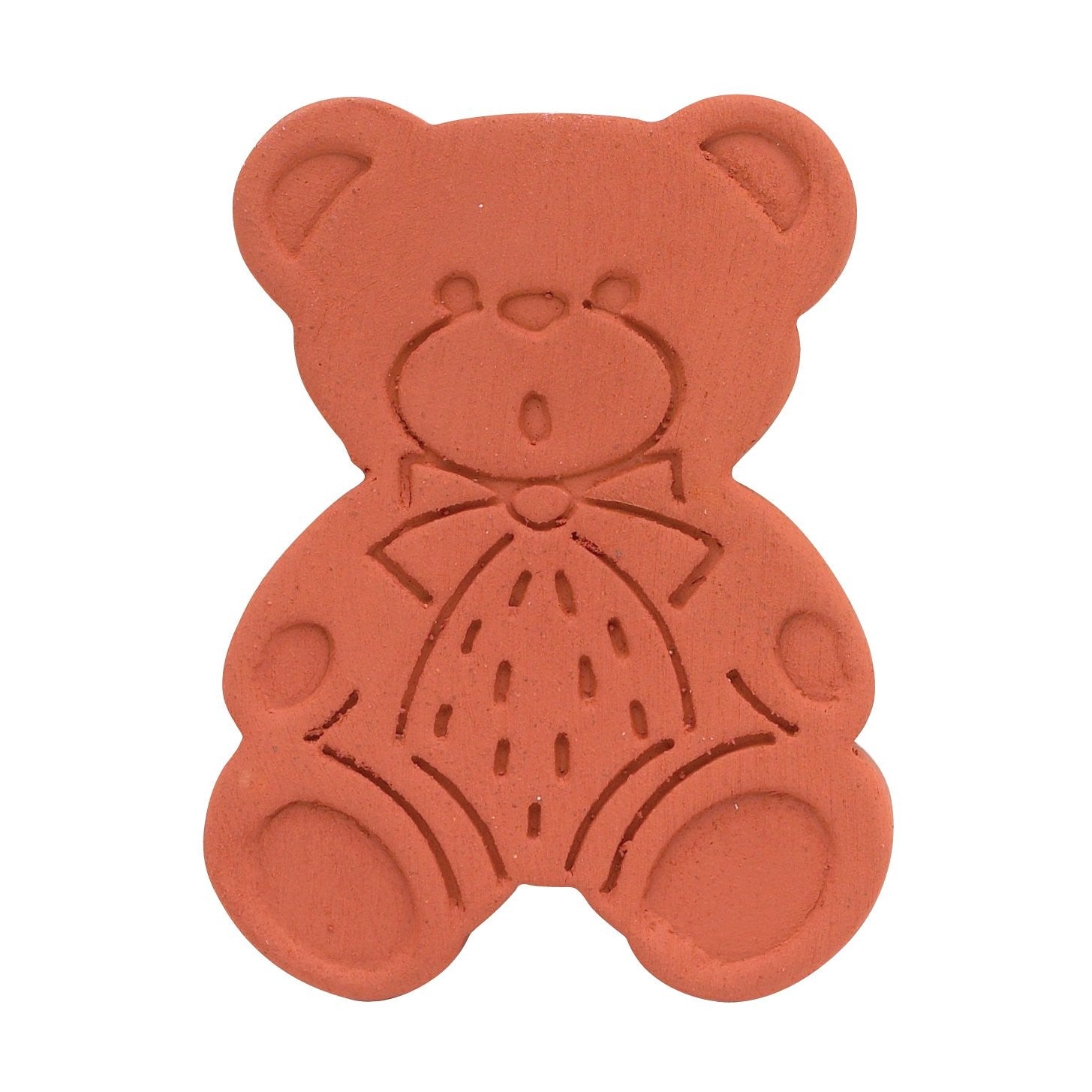 A close up view of a brown sugar saver bear.