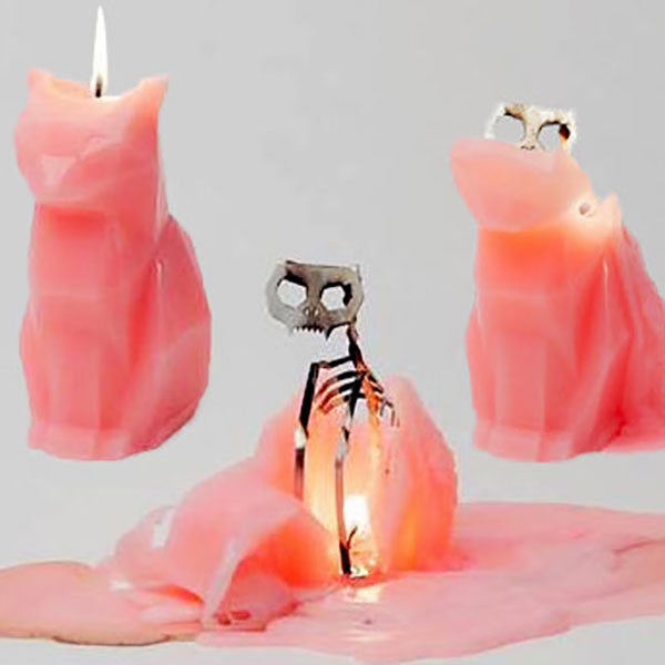 Melting Cat Candle - OddGifts.com