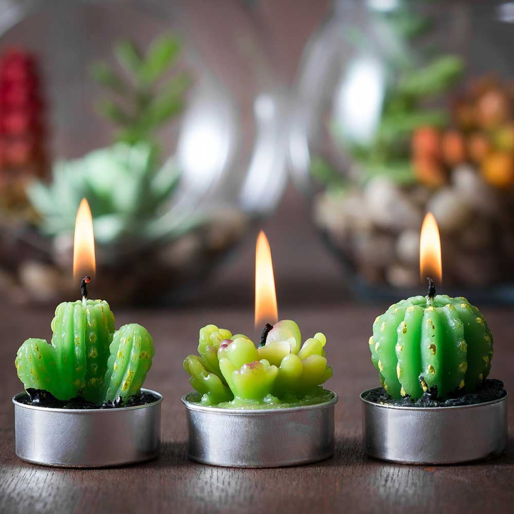 Cactus Candles - OddGifts.com