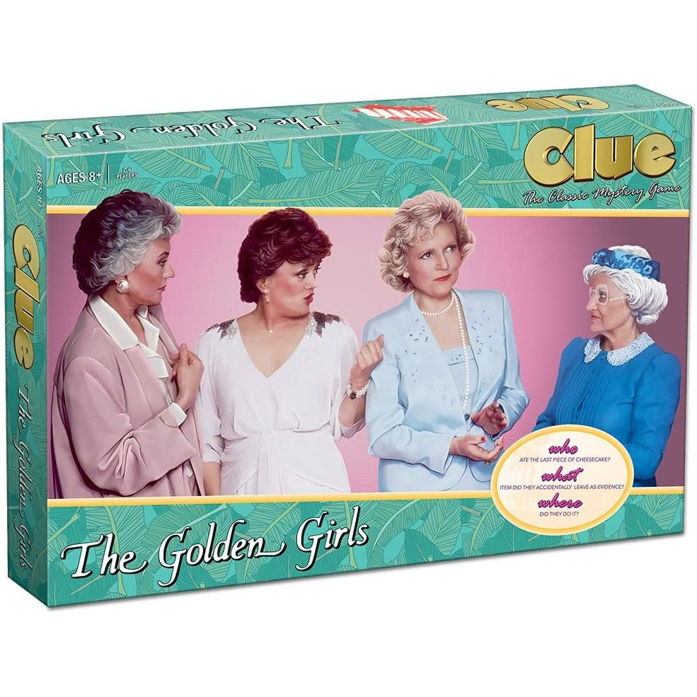 Clue The Golden Girls Edition board game.