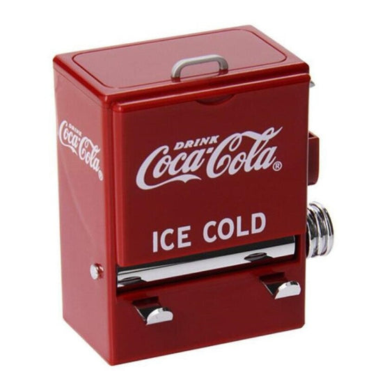 A retro style Coca Cola toothpick dispenser