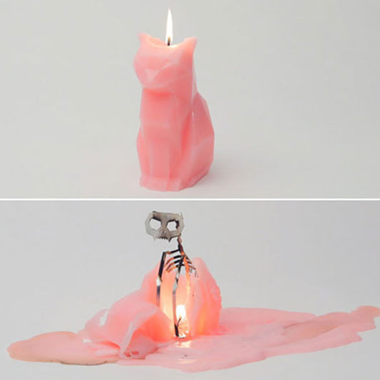 Melting Cat Candle - OddGifts.com