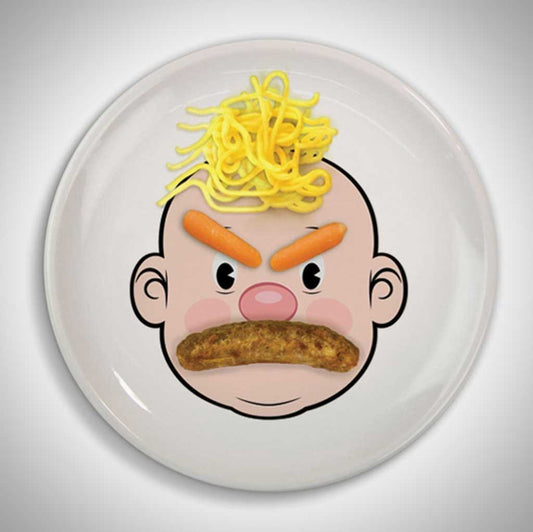 Food Face Kids Plates - OddGifts.com