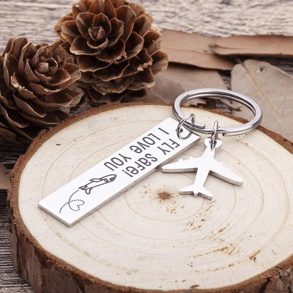 Got a loved one who is about to travel? Then this Fly Safe keychain is –