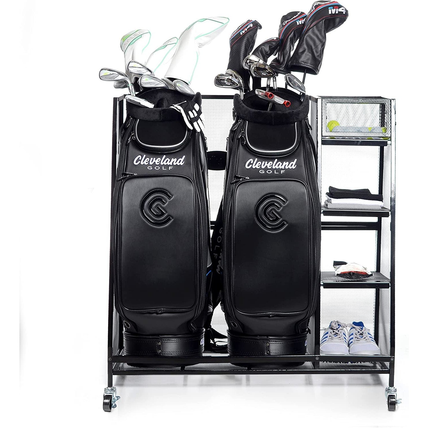Take your golf game to the next level with this handy golf storage