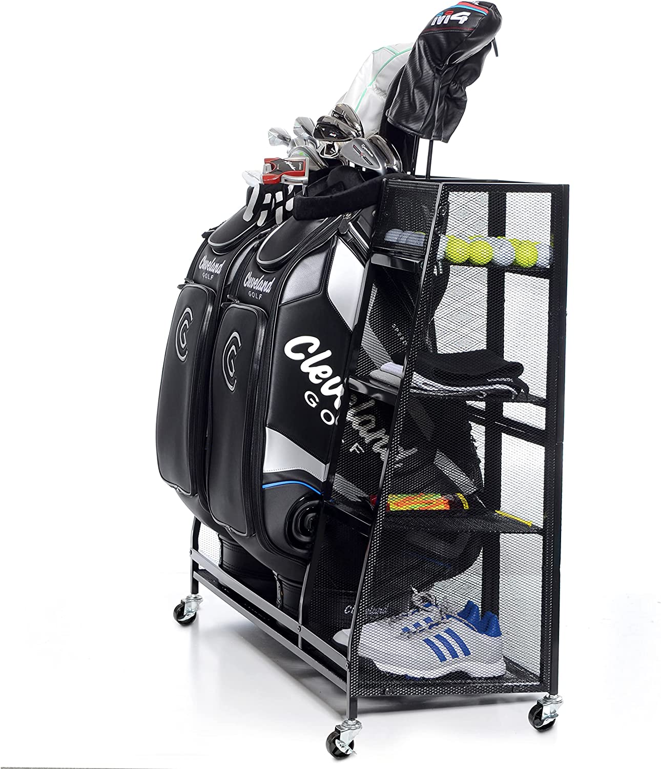 Take your golf game to the next level with this handy golf storage
