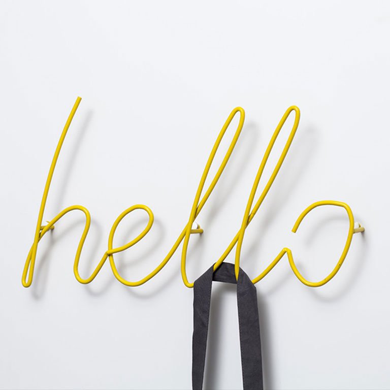 Hello Coat Rack Hello Coat Rack – OddGifts.com