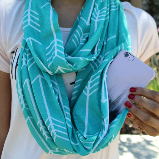 Hidden Pocket Scarf - OddGifts.com