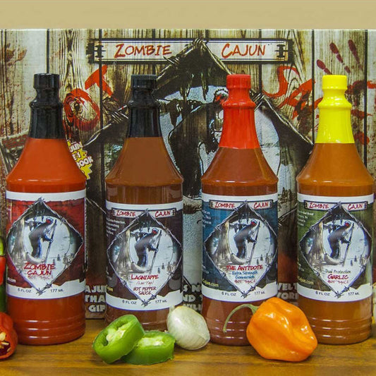 Zombie Cajun Hot Sauce - OddGifts.com