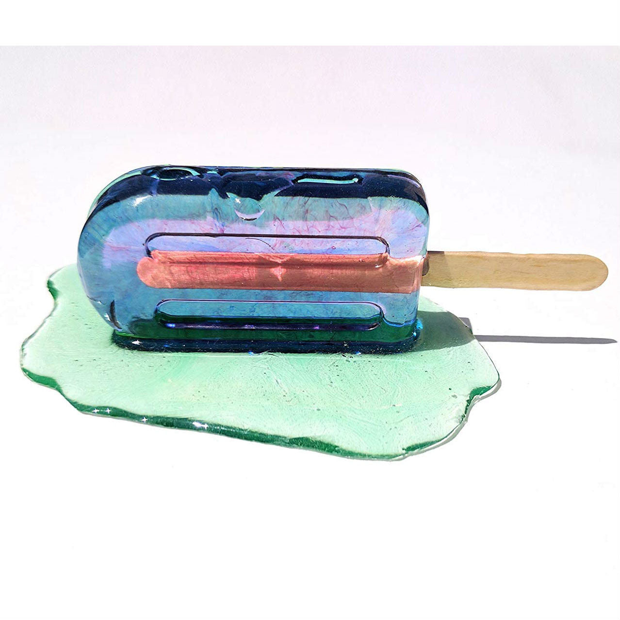 Blueberry Popsicle Sculpture - OddGifts.com