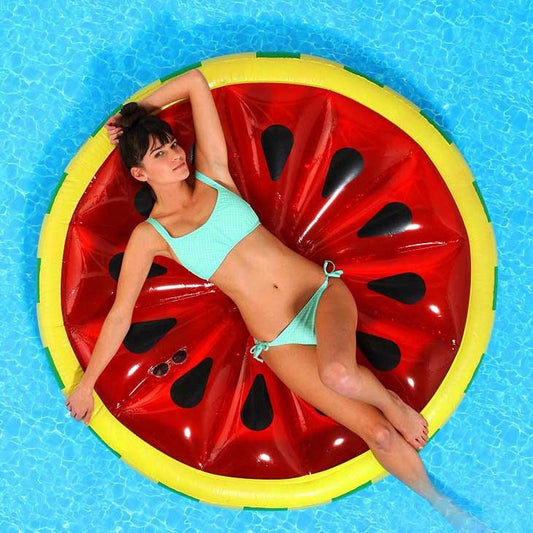 Watermelon Inflatable Raft - OddGifts.com