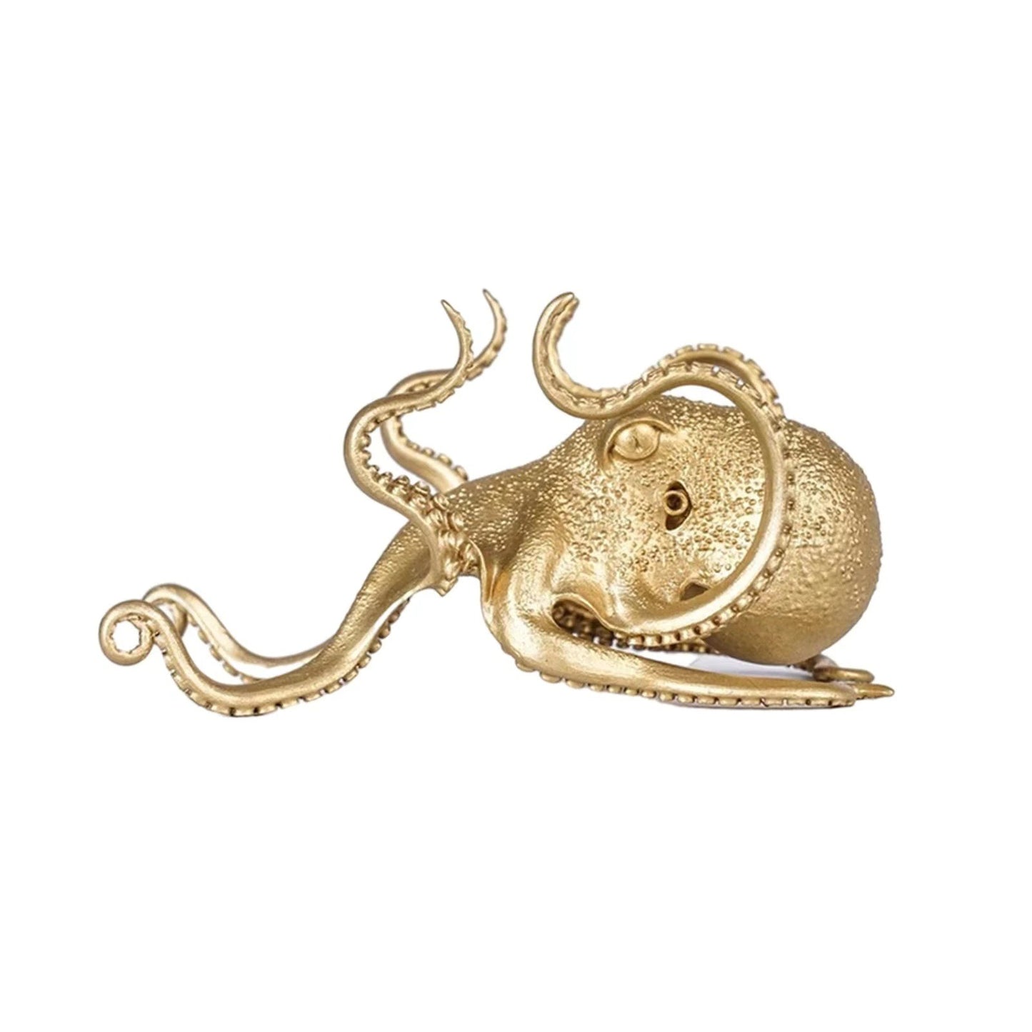An octopus shaped mobile phone holder which can hold a mobile phone.