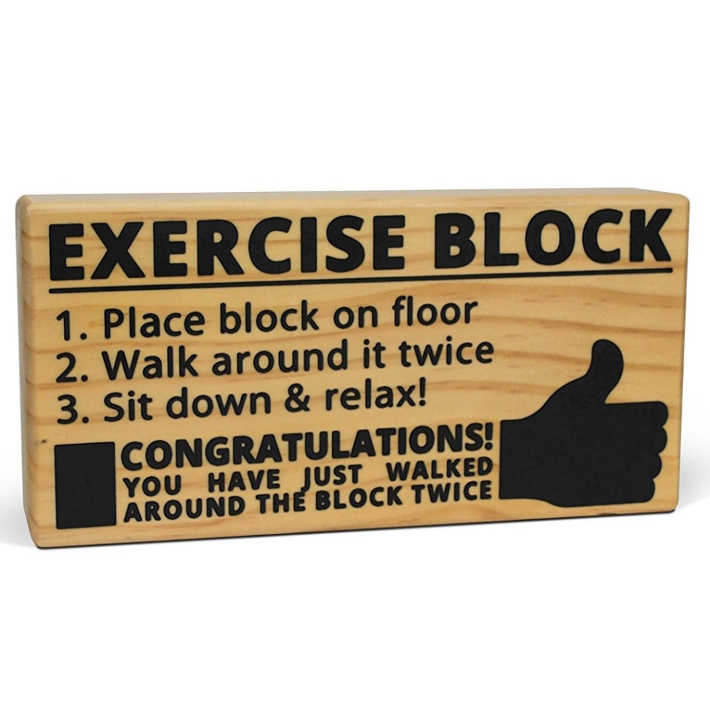 Exercise Block Toy - OddGifts.com