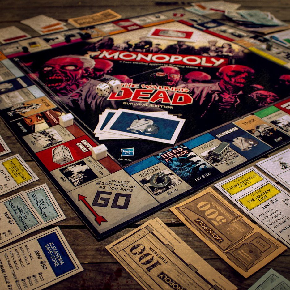 The Walking Dead Monopoly - OddGifts.com