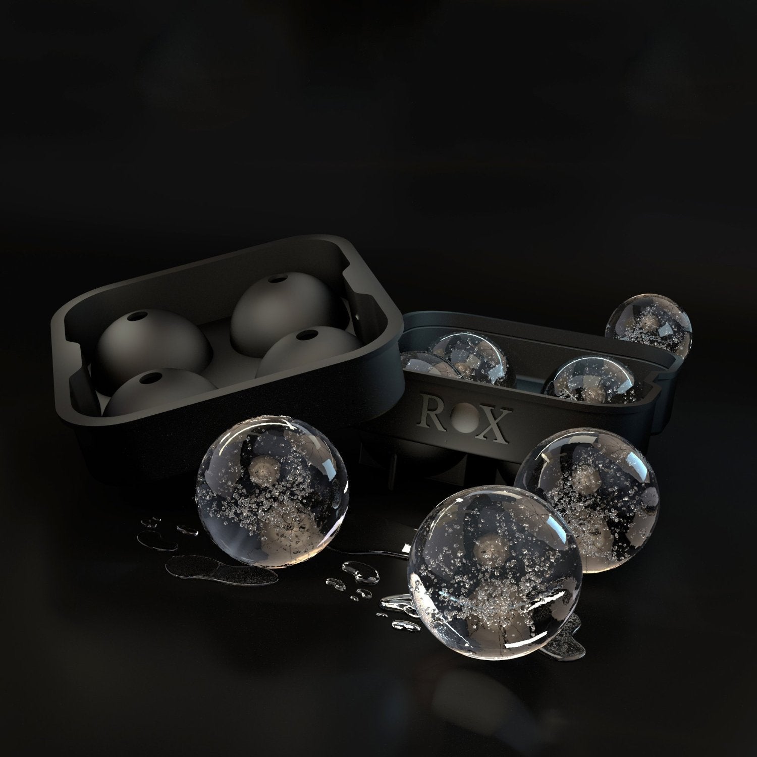 Rox Ice Ball Maker - OddGifts.com