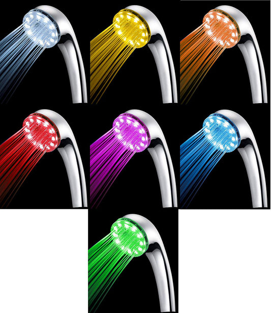 LED Rainbow Shower Head - OddGifts.com