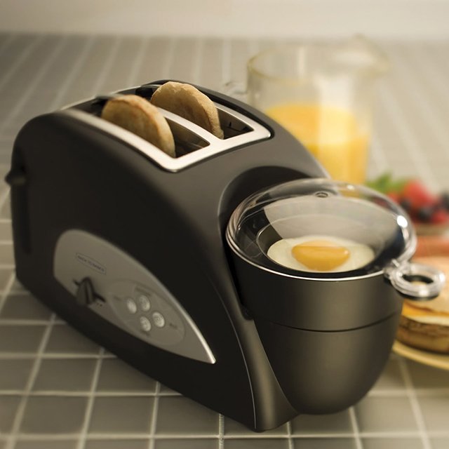 Toaster & Egg Poacher - OddGifts.com