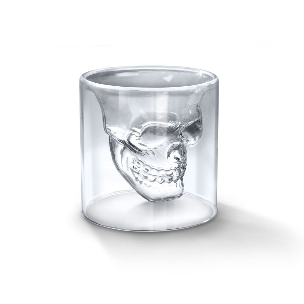 Doomed Skull Shot Glass - OddGifts.com