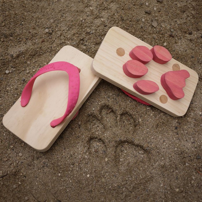 Kids Animal Footprint Sandals - OddGifts.com