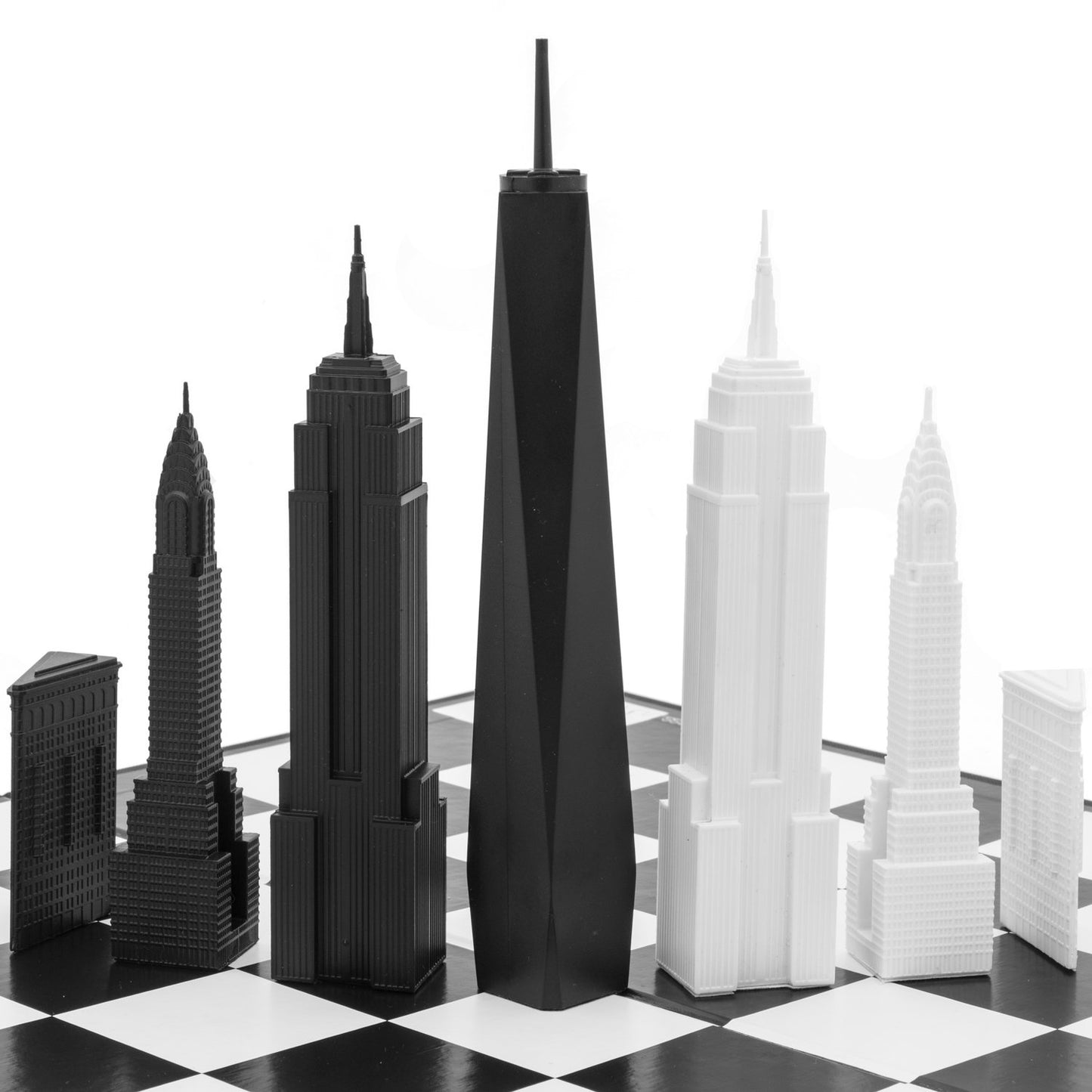 New York Buildings Chess Set - OddGifts.com