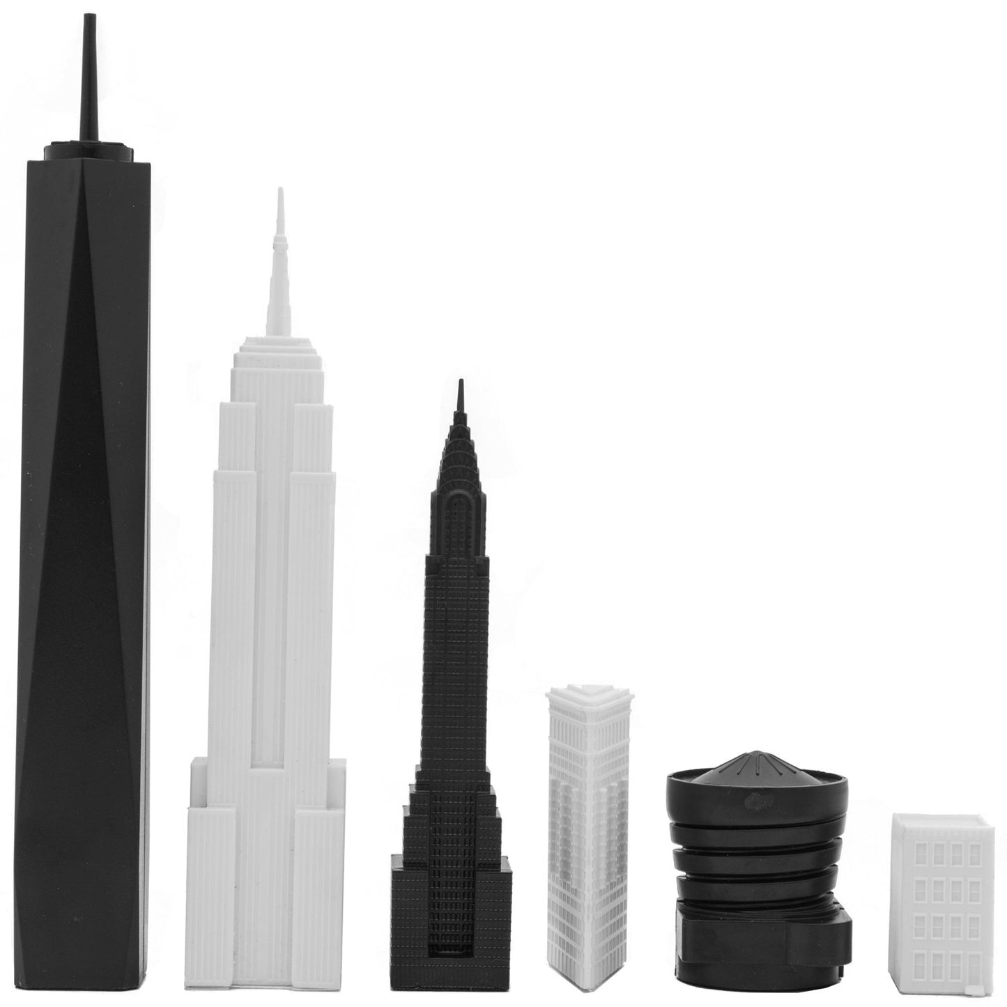 New York Buildings Chess Set - OddGifts.com