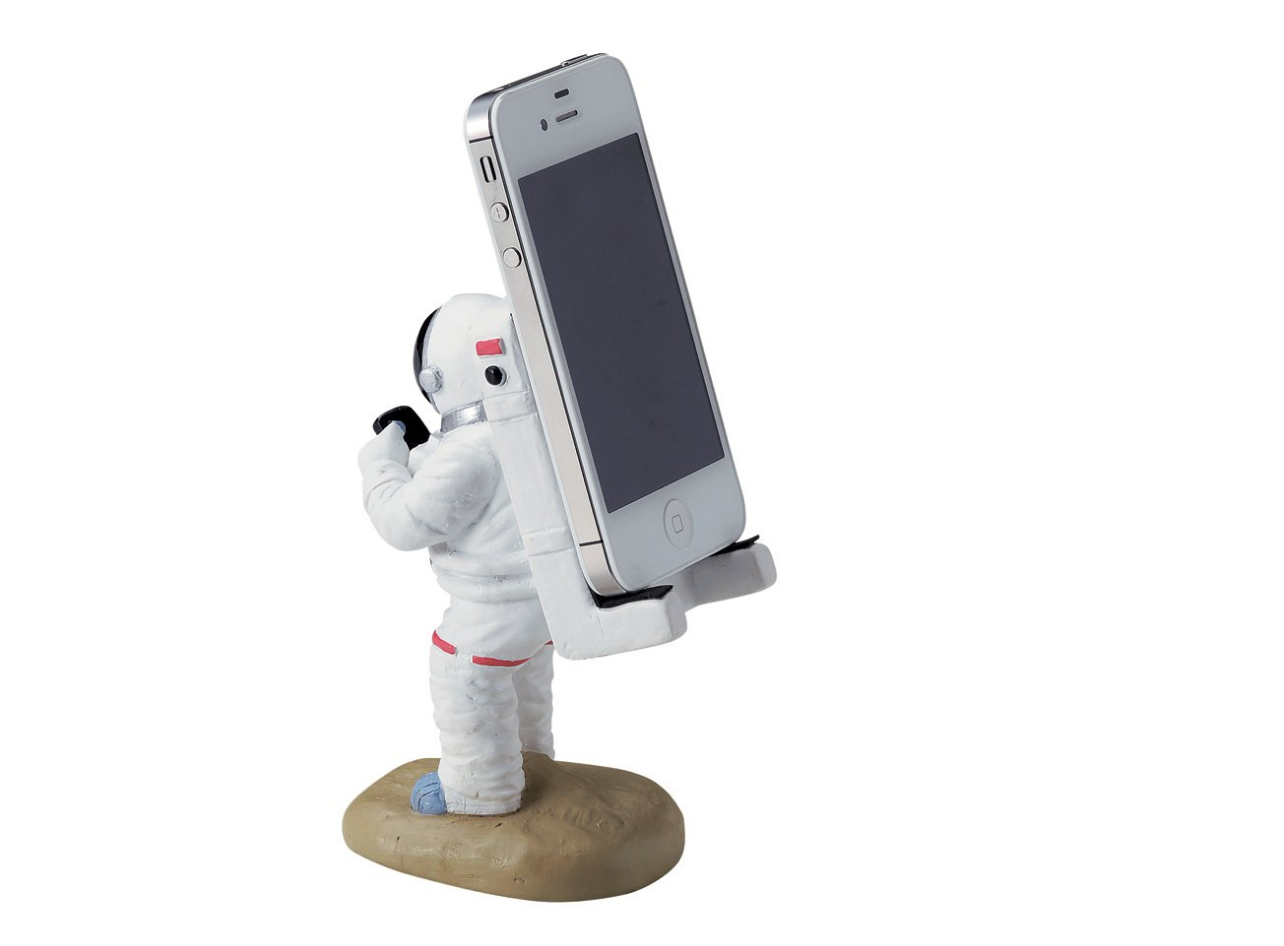 Astronaut Phone Stand - OddGifts.com