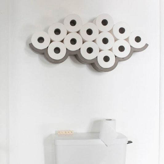 Cloud Toilet Roll Holder - OddGifts.com