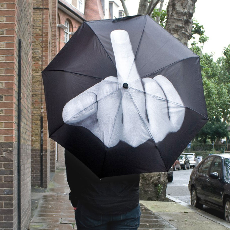 Middle Finger Umbrella - OddGifts.com