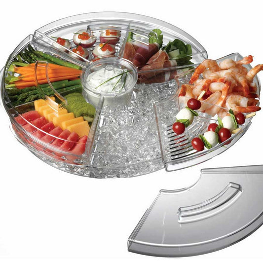 Appetizer Tray With Ice Compartment - OddGifts.com