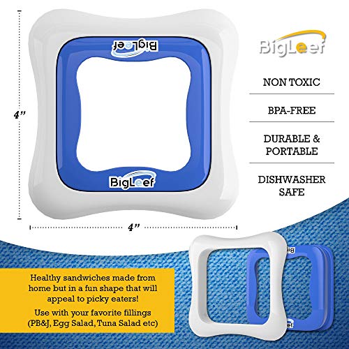 Size measurements for the sandwich decruster and sealer gadget