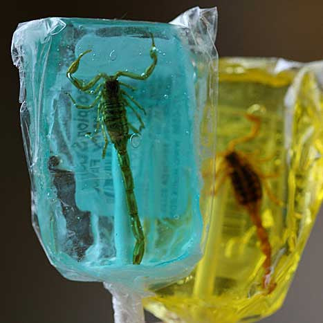 Scorpion Lollipops - OddGifts.com
