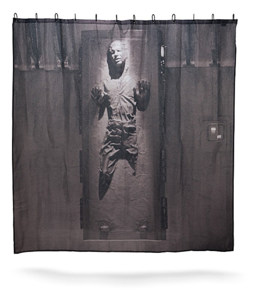 Han Solo Shower Curtain - OddGifts.com