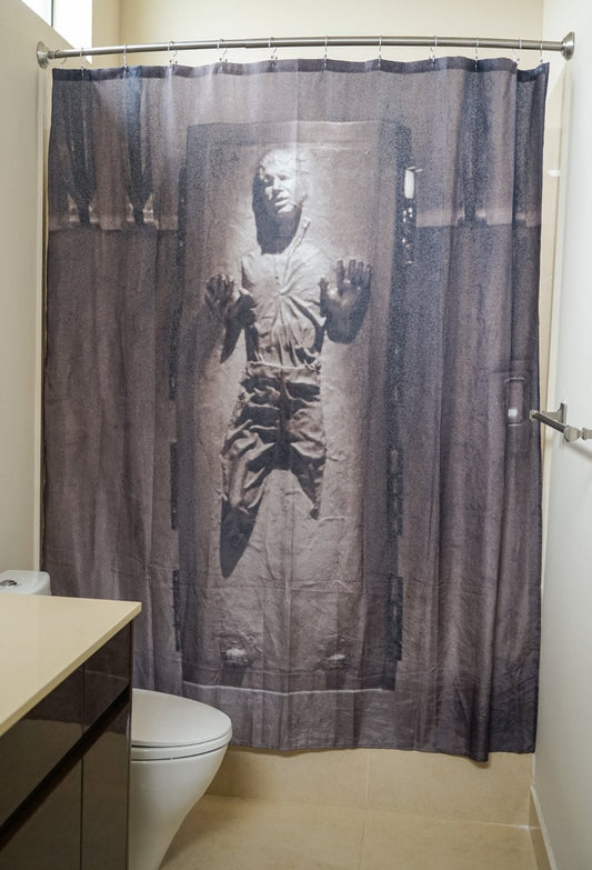 Han Solo Shower Curtain - OddGifts.com