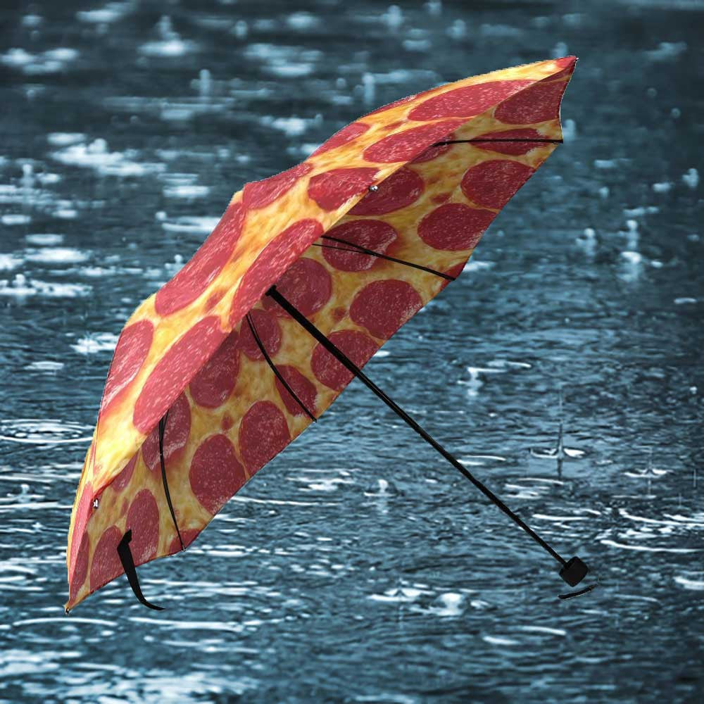 Pepperoni Pizza Umbrella - OddGifts.com