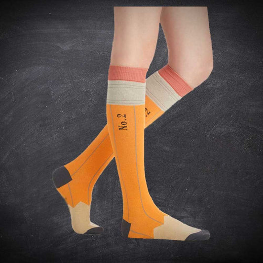 Number 2 Pencil Socks - OddGifts.com