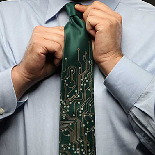 Circuit Board Tie - OddGifts.com