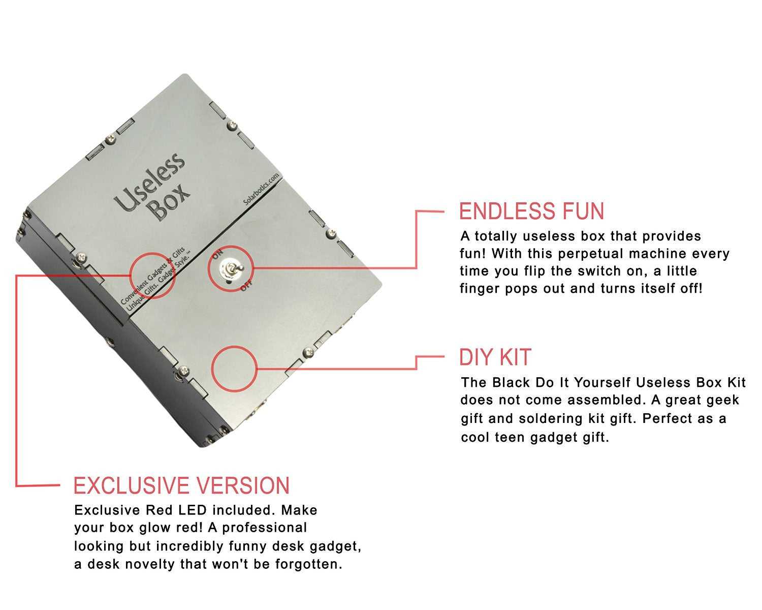 Useless Box Kit – Odd Gifts.com