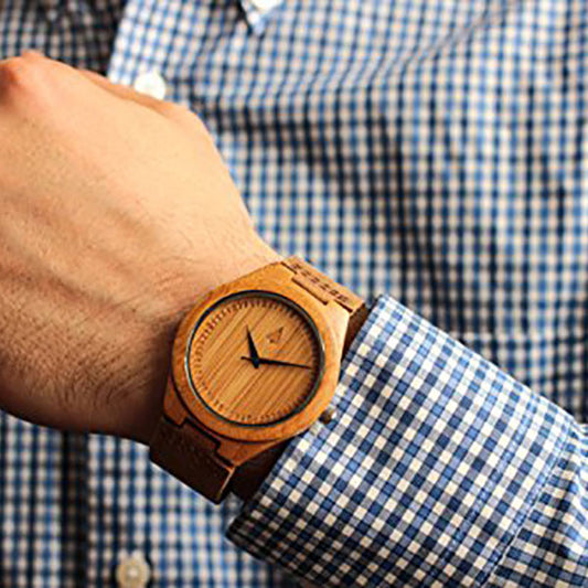 Men's Wooden Watch - OddGifts.com